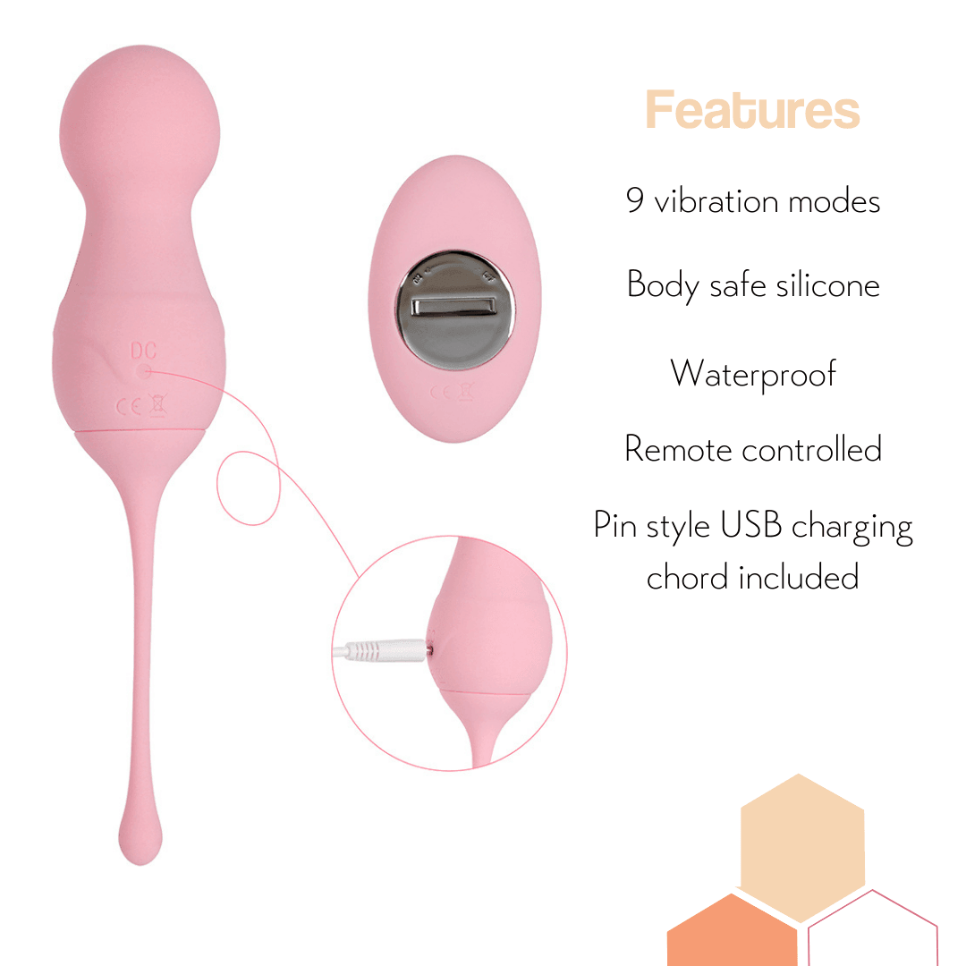 Mon Cherie Egg Vibrator with Remote Control - Intimate Pleasure at Your Fingertips - Sexdoll.Sex