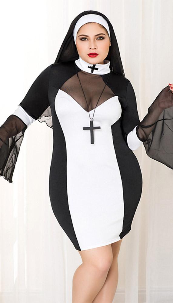 Naughty Nun Costume - Sexdoll.Sex