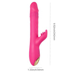 Neon Holic Thrusting Rotation Beads Rabbit Vibrator - Experience Unforgettable Pleasure - Sexdoll.Sex