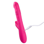 Neon Holic Thrusting Rotation Beads Rabbit Vibrator - Experience Unforgettable Pleasure - Sexdoll.Sex