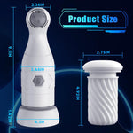 NO.6 - Sucking & Vibrating Technology Male Masturbator - Sexdoll.Sex