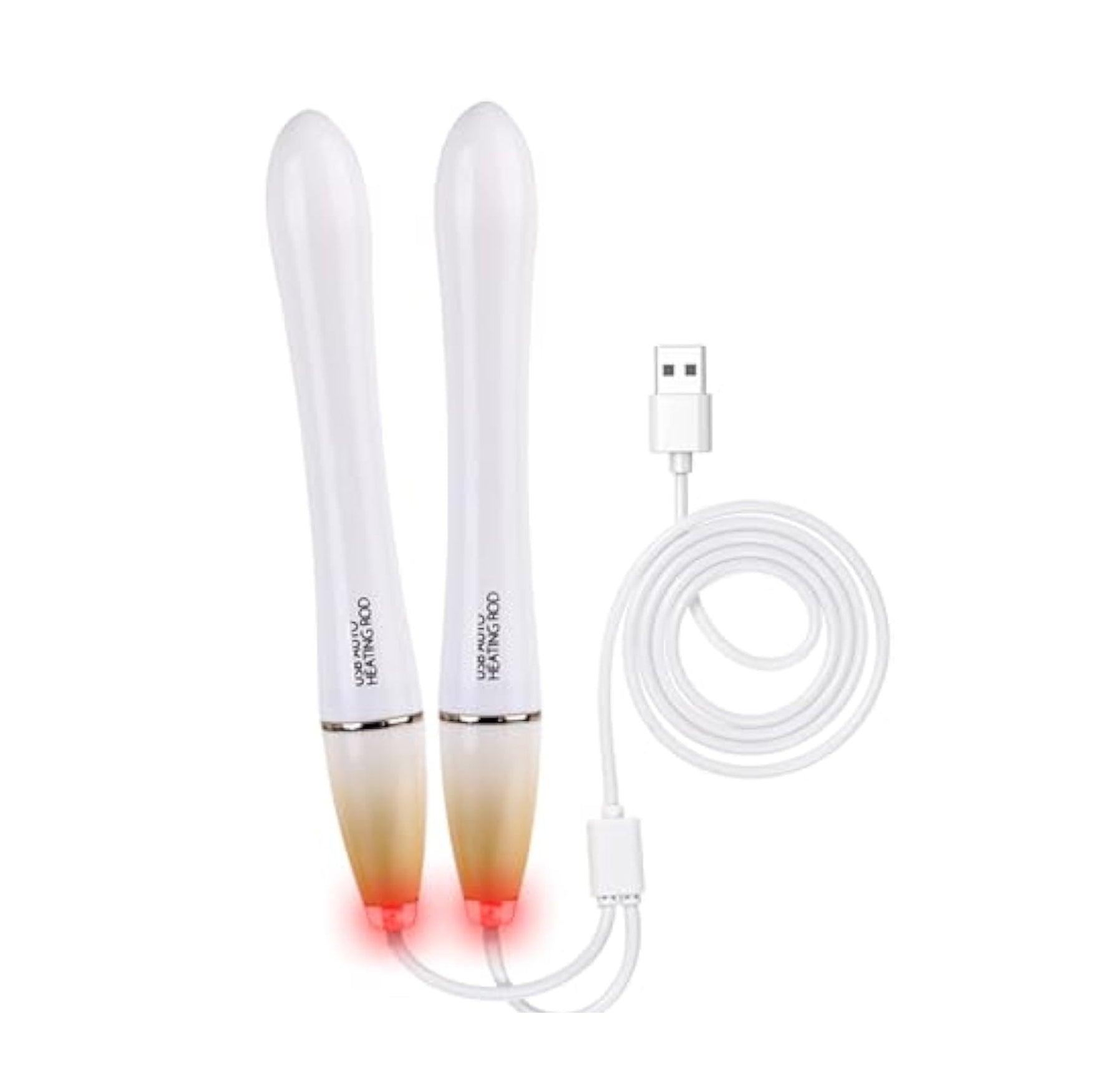 NUHUi AUTO Heater Stick Warmer | USB Hands Warmer with LED Indicator | Fast Heating Stick 38℃ Control | Portable & Waterproof - Sexdoll.Sex