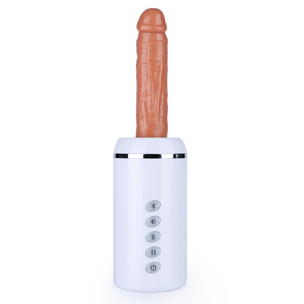 OMYSKY 11.4-Inch 6-Frequency 3-Speed Telescoping Voice Dildo - Sexdoll.Sex