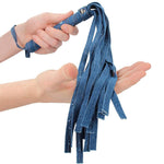 Ouch! Roughened Denim Flogger - Sexdoll.Sex