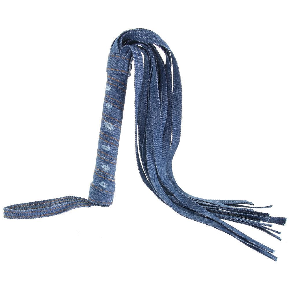 Ouch! Roughened Denim Flogger - Sexdoll.Sex