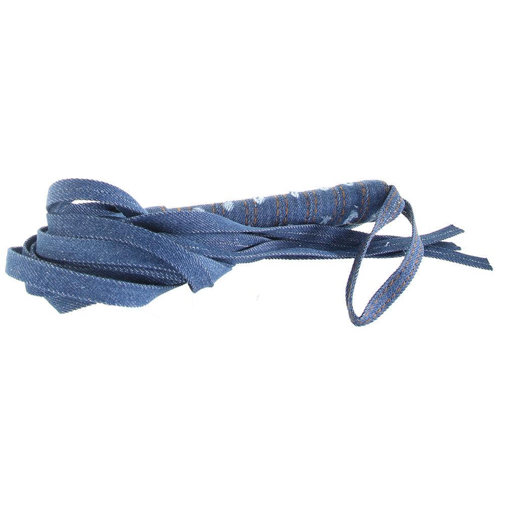 Ouch! Roughened Denim Flogger - Sexdoll.Sex