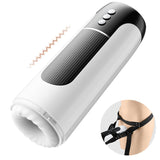 Panther - Wearable 7 Thrusting & Vibrating Heating Vocable Multifunctional Masturbator - Sexdoll.Sex