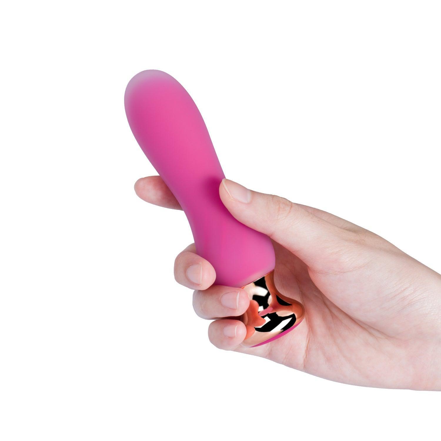 Pink Holic – Curved Remote Vibrating Anal Plug - Sexdoll.Sex