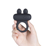 Playful Pleasure: Rechargeable Rabbit Vibrating Cock Ring - Sexdoll.Sex