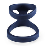 Pleasure-Comfort Blend: Dual Rings, Indigo Blue, Male Enhancement - Sexdoll.Sex