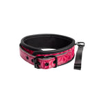 Power Play Collar and Leash - Enhance Your Bondage Play in Pink - Sexdoll.Sex