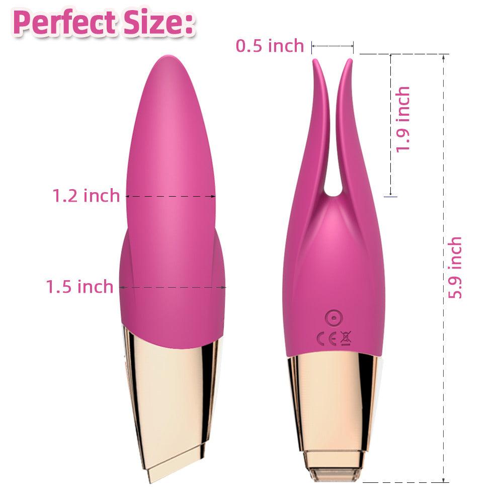 Powerful Fluttering Tongue Vibrator | Clit Tickling Pleasure Vibe - Sexdoll.Sex