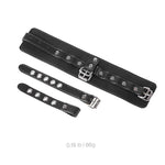 Prisoner Faux Leather Wrist Cuffs with Thumb Cuffs - Restrained Desire - Sexdoll.Sex