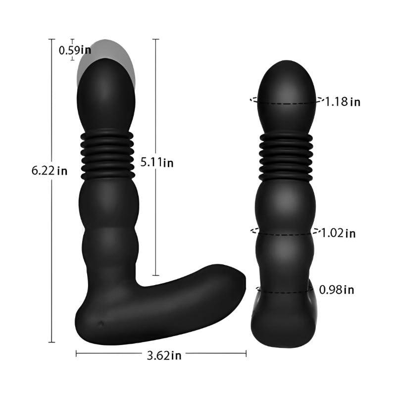 Prostate King 3 IN 1 6 Vibration 3 thrusting Heating Prostate Massage - Sexdoll.Sex