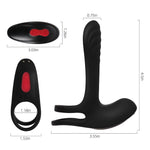 Pulse Vibrating Penis Sleeve with Remote - Intense Pleasure Enhancer - Sexdoll.Sex