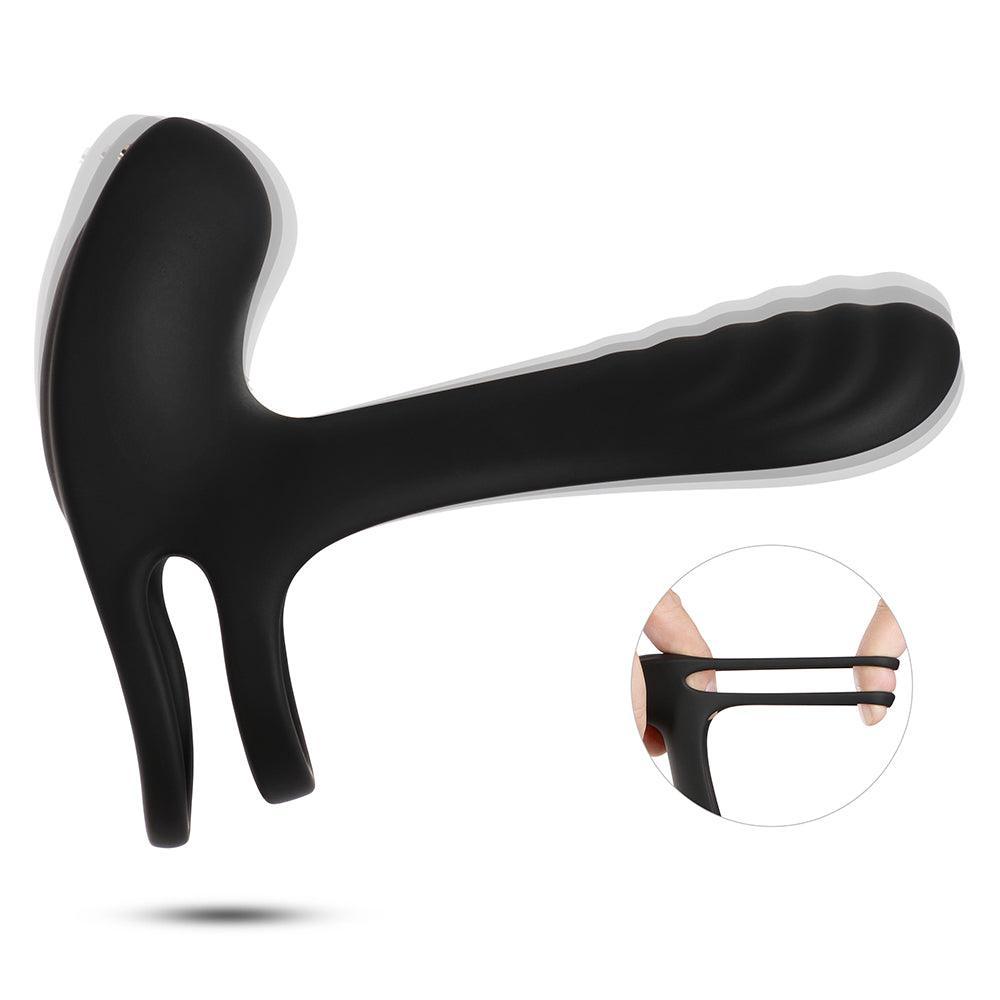 Pulse Vibrating Penis Sleeve with Remote - Intense Pleasure Enhancer - Sexdoll.Sex