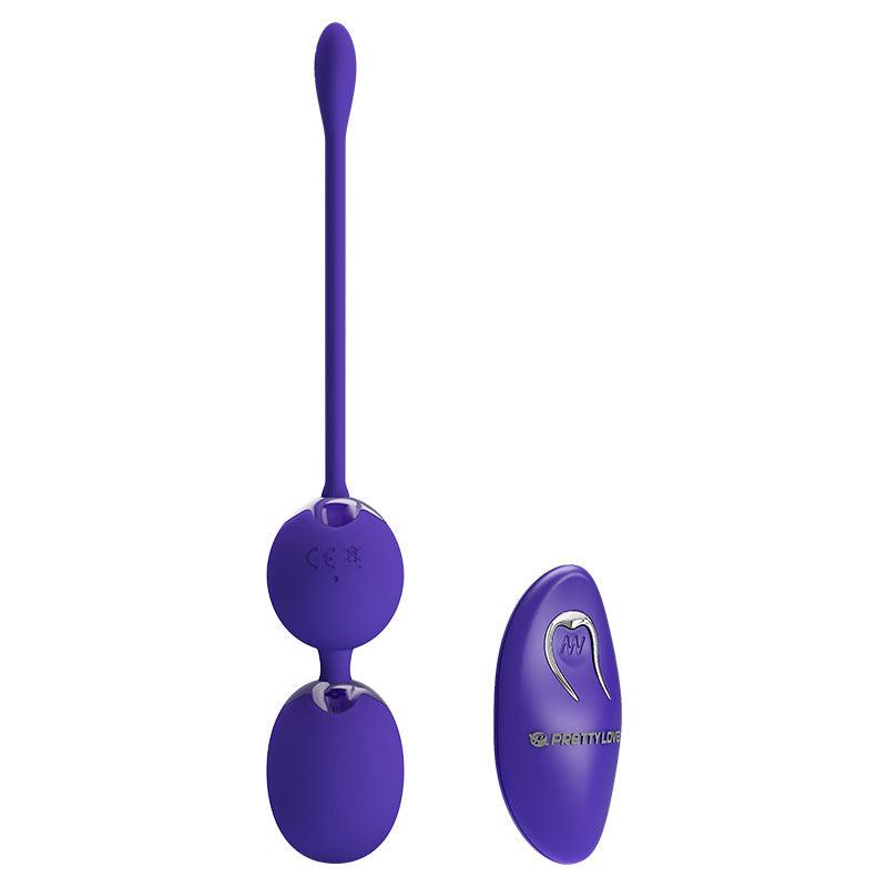 Quiver vibrating spheres Remote control egg vibrator - Sexdoll.Sex