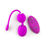 Quiver vibrating spheres Remote control egg vibrator - Sexdoll.Sex