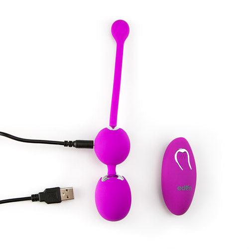 Quiver vibrating spheres Remote control egg vibrator - Sexdoll.Sex