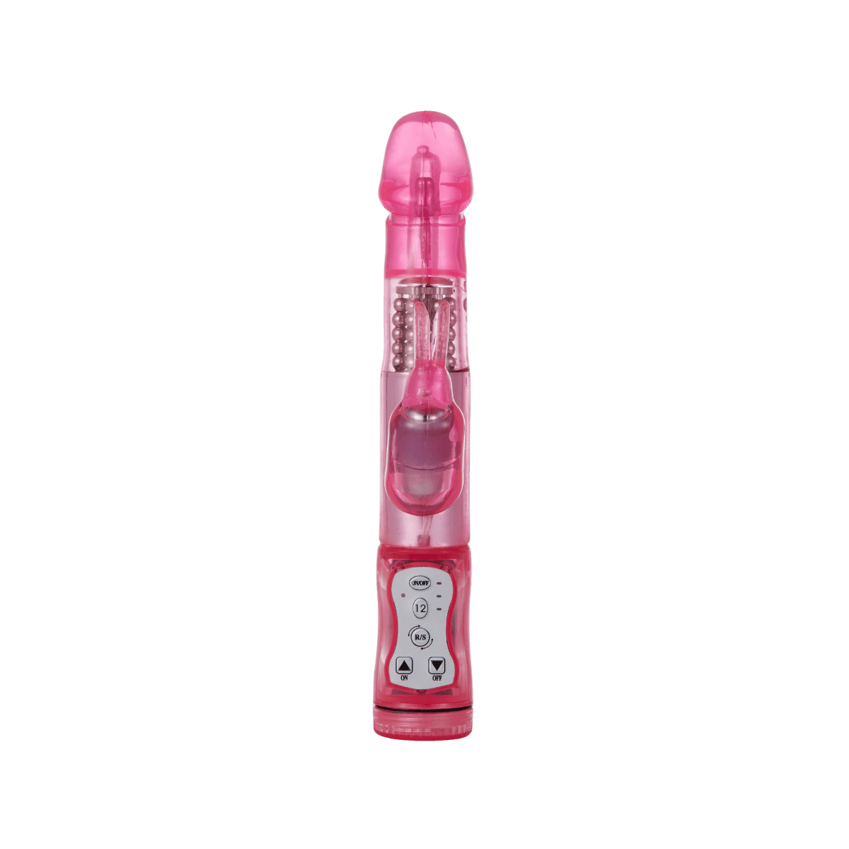 Rabbit Vibrator With 5 Rows Of Rotating Beads - Sexdoll.Sex