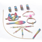 Rainbow Dog Role Play Bondage Set - Explore Your Fantasies with Style - Sexdoll.Sex