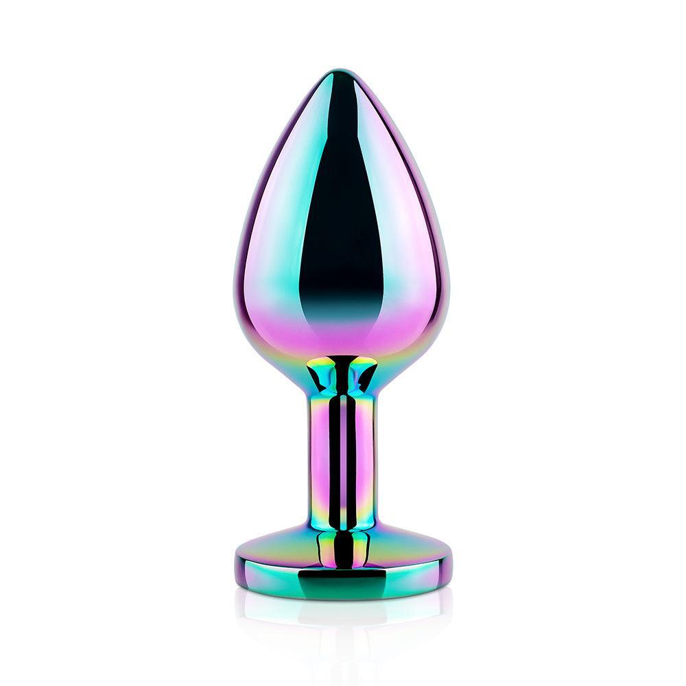 Rainbow Gem Metal Butt Plug - Sexdoll.Sex