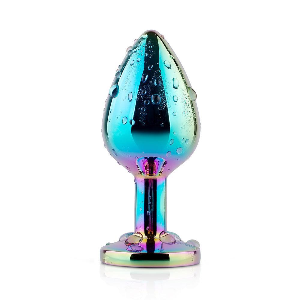 Rainbow Gem Metal Butt Plug - Sexdoll.Sex