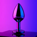 Rainbow Gem Metal Butt Plug - Sexdoll.Sex