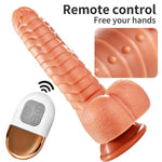 RATTLESNAKE 5 Vibrating 3 Thrusting Heating Function Fantastic Dildo - Sexdoll.Sex