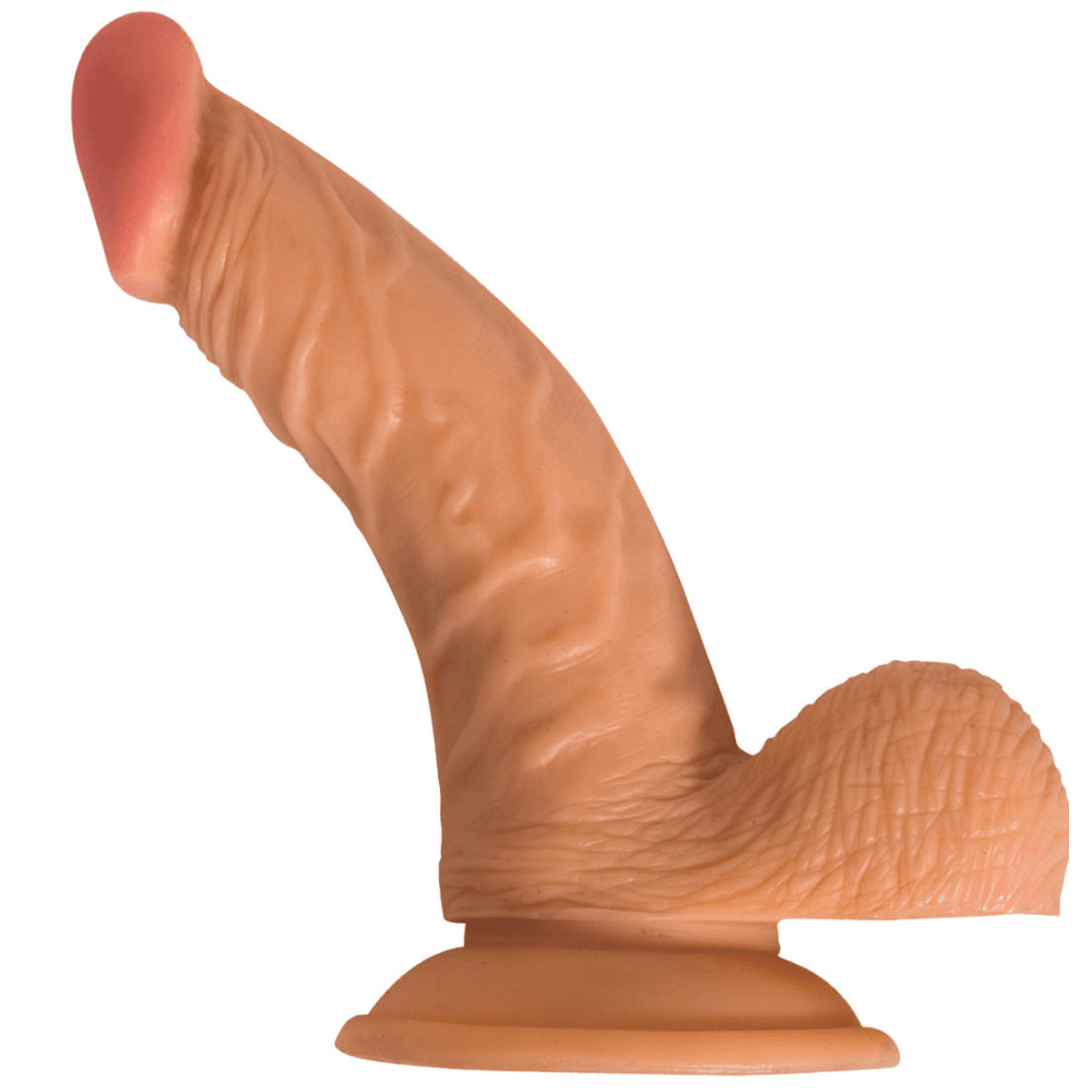 Real Skin All American Whoppers 6.5 Inch Super Flexible Dildo - Sexdoll.Sex