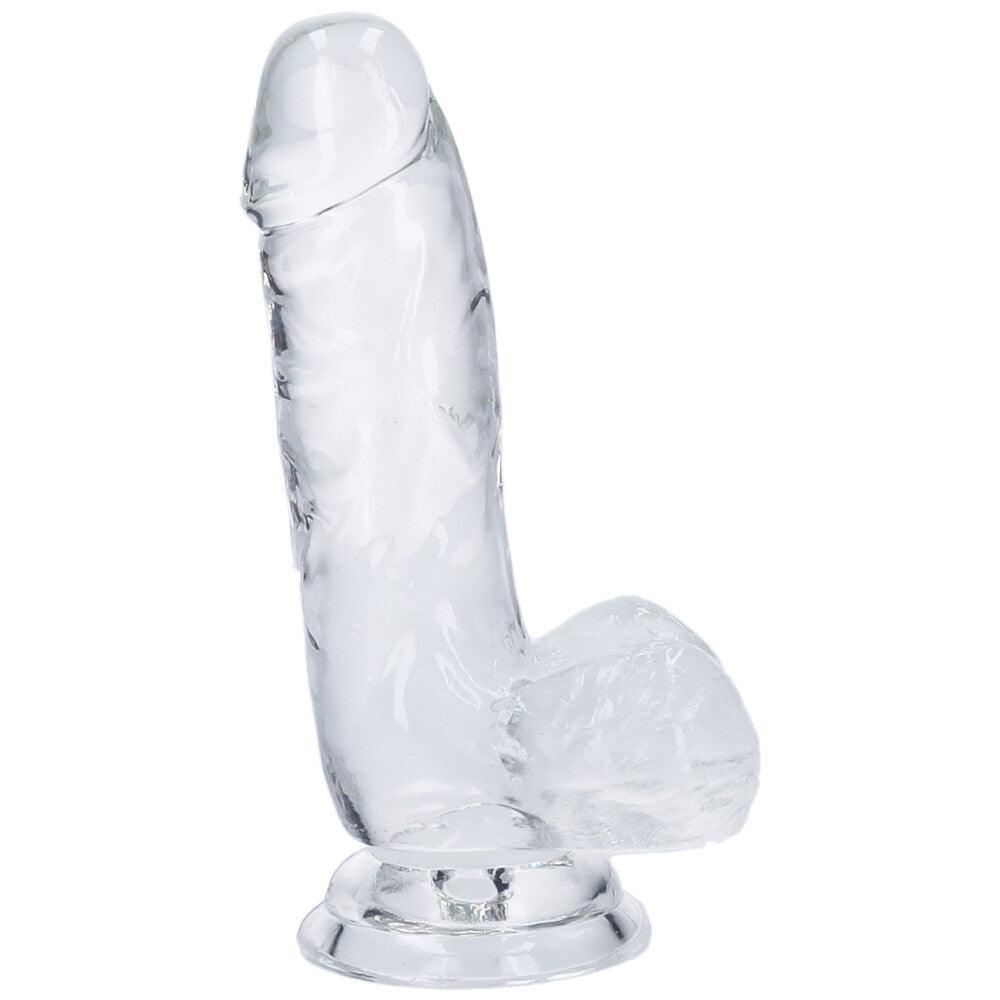 Realistic Suction Cup Dildo with Balls - Sexdoll.Sex