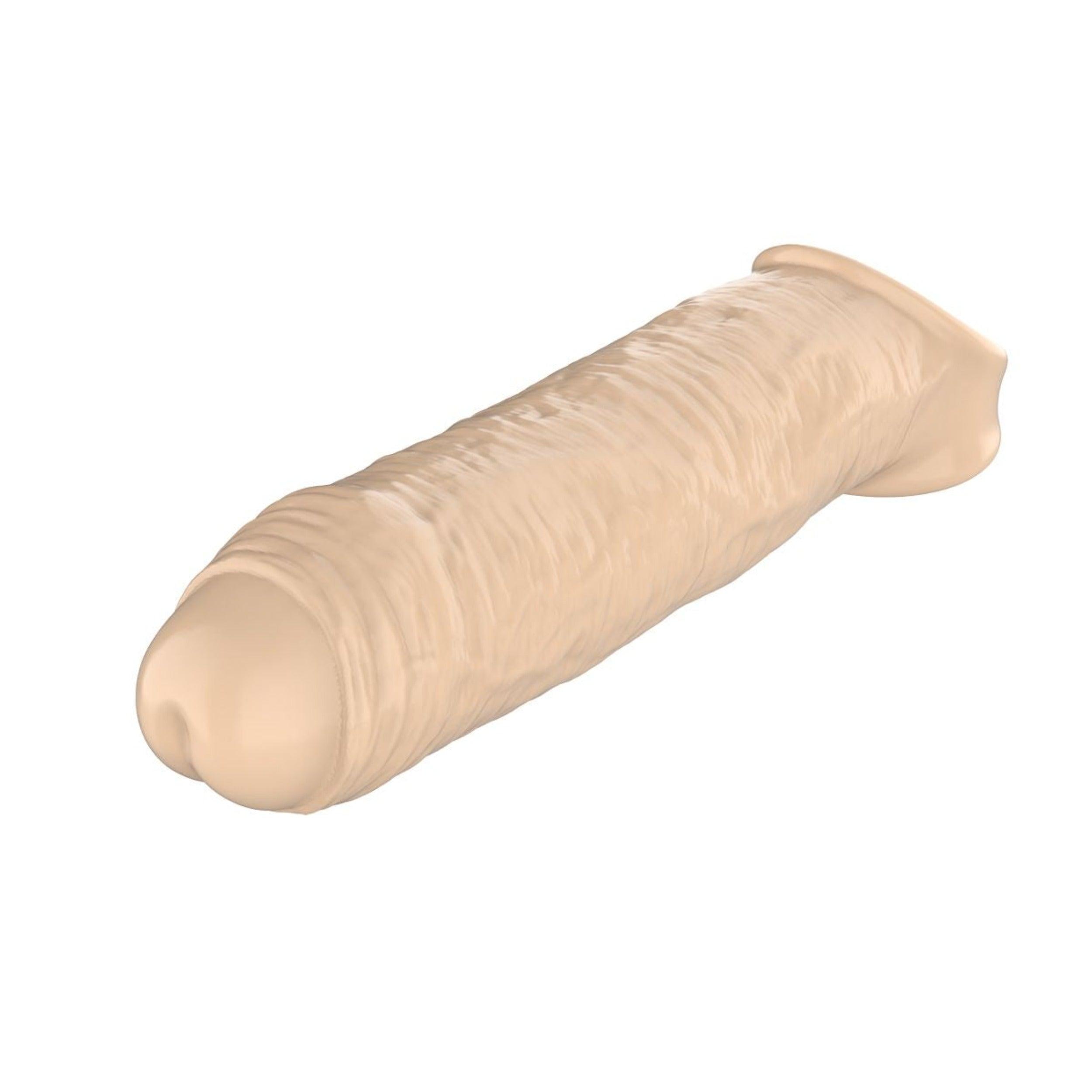 Realistic Uncircumcised Penis Extender - Available in Two Options! - Sexdoll.Sex