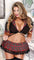 Rebel Student Sexy Costume with Plaid Skirt - Sexdoll.Sex