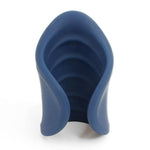 Rechargeable Textured Pocket Stroker - Blue - Sexdoll.Sex