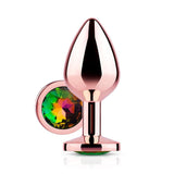 Red Gem Zinc Alloy Butt Plug - Elegant Pleasure Jewe - Sexdoll.Sex