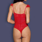 Red Lace Teddy - Three Sizes Available - Sexdoll.Sex