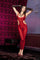 Red Snake Print Bodystocking -One Size - Sexdoll.Sex