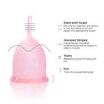 Reject Compromise Judy Menstrual Cup - Reliable Period Protection - Sexdoll.Sex