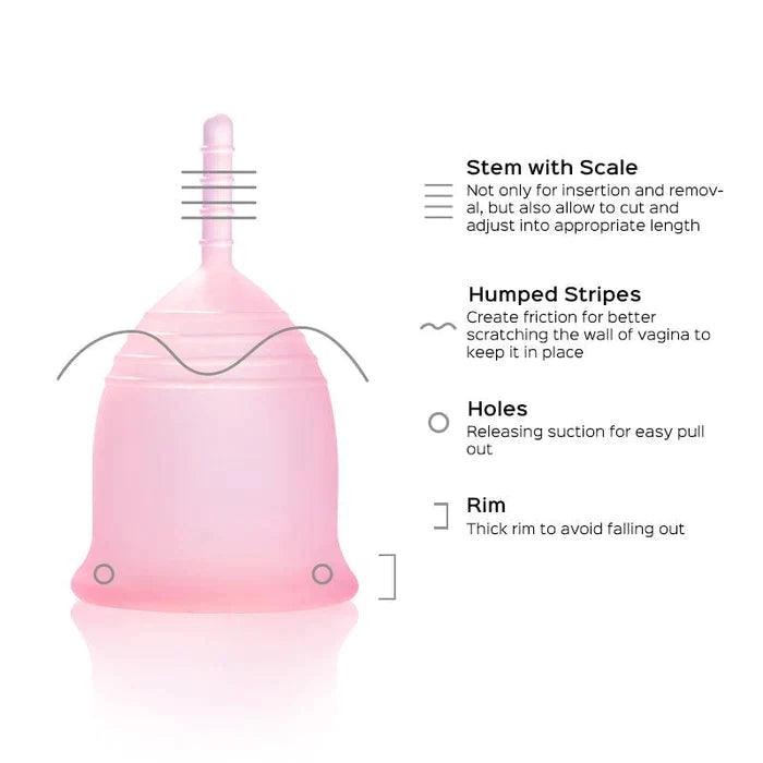 Reject Compromise Judy Menstrual Cup - Reliable Period Protection - Sexdoll.Sex