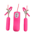 Remote Control BDSM Vibrating Nipple Clamps - Sexdoll.Sex