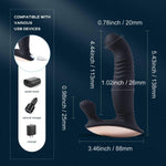 Remote Controlled Vibrating Perineum Stimulator Thrusting Prostate Massager - Sexdoll.Sex