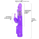 Ribbed Rotating Rabbit Vibe - Sexdoll.Sex