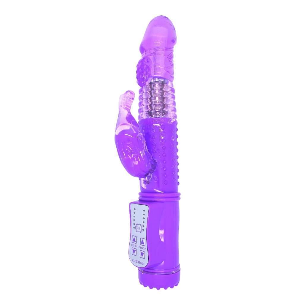 Ribbed Rotating Rabbit Vibe - Sexdoll.Sex