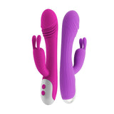 Rippled High Quality G-Spot Rabbit Massager - Sexdoll.Sex