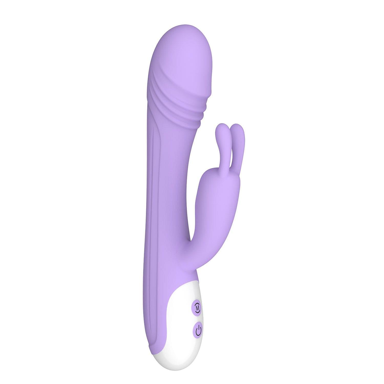 Rippled High Quality G-Spot Rabbit Massager - Sexdoll.Sex