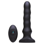 Rippled Swirling Anal Plug With Wireless Remote - Sexdoll.Sex