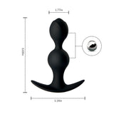 Rose Bud Butt Plug with Built-in Centrifugal Beads - Sexdoll.Sex