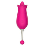 Rose Toy Clit Vibrator and Tongue Licker - Sexdoll.Sex