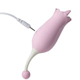 Rose Toy Clit Vibrator and Tongue Licker - Sexdoll.Sex