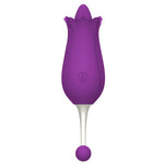 Rose Toy Clit Vibrator and Tongue Licker - Sexdoll.Sex